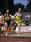 Seb Coe in the AAA Champs, Birmingham, 1989